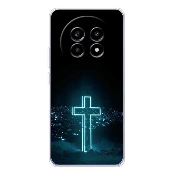 Чехол с рисунком «Яркий Крест» для Realme 13 Pro