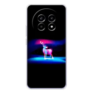 Силіконовий бампер з картинкою звірів для Realme 13 Pro (Яскравий олень)