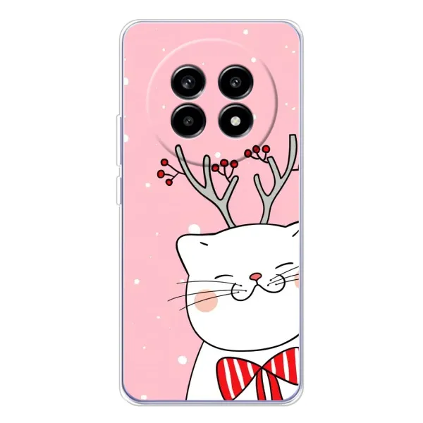Чехол с рисунком «Зимний кот» для Realme 13 Pro Чехол с рисунком «Зимний кот» для Realme 13 Pro