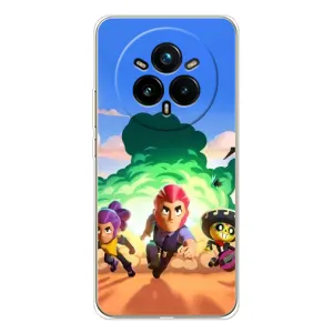 Силиконовый Чехол на Realme 14 Pro 5G с картинкой Brawl Stars (Бравел Старс)