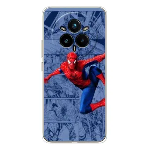 Силиконовый Чехол для Realme 14 Pro 5G (Человек Паук)