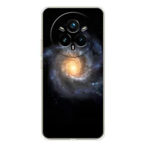 Чохли КОСМОС на Realme 14 Pro 5G (Чорна дира)