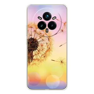 Силіконовий Чохол з кульбабками на Realme 14 Pro 5G (Квітка-кульбаба)