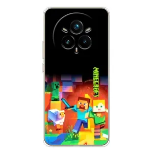 Чохли для Realme 14 Pro 5G (Персонажі МайнКрафт) (Герой Майнкрафт)