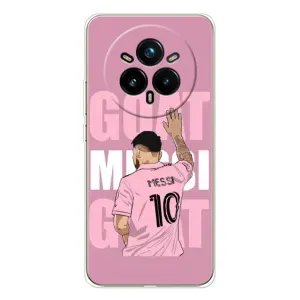 Чехлы Лео Месси в Майами на Realme 14 Pro 5G (GOAT MESSI)