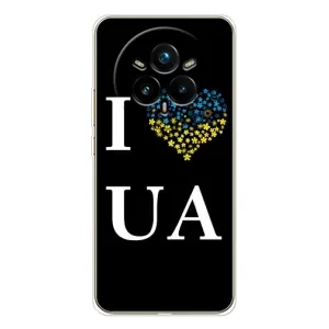 Силиконовый Чехол на Realme 14 Pro 5G (Я-Украина) (I Love UA)