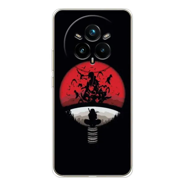 Чехол с рисунком «Итачи на черном» для Realme 14 Pro 5G Чехол с рисунком «Итачи на черном» для Realme 14 Pro 5G