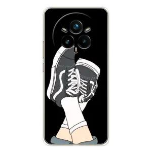 Чехол с Прикольным принтом на Realme 14 Pro 5G (Кеды)