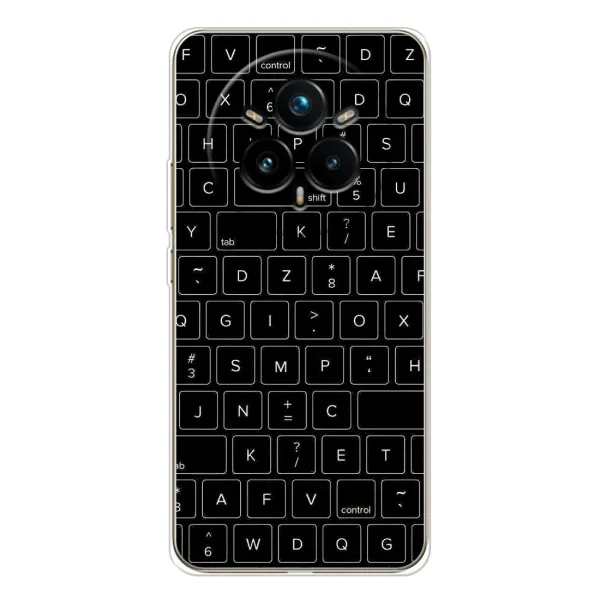 Чехол с рисунком «Клавиатура» для Realme 14 Pro 5G