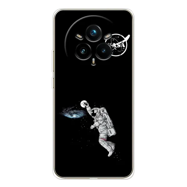 Чехол с рисунком «Космонавт баскетболист» для Realme 14 Pro 5G