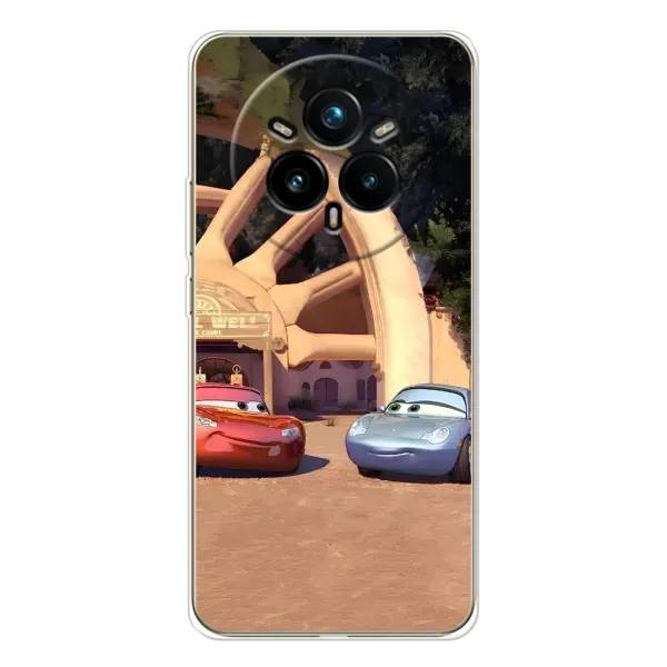 Чехол с рисунком «Маквин и Салли» для Realme 14 Pro 5G Чехол с рисунком «Маквин и Салли» для Realme 14 Pro 5G