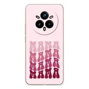 Чехлы на день мамы для Реалми 14 Про 5Джи (Надпись мама)