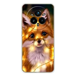 Чохол з Лисичкою для Realme 14 Pro 5G (Новорічне лисеня)