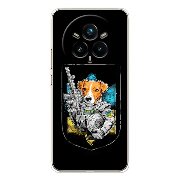 Чехол с рисунком «Патрон Воин» для Realme 14 Pro 5G