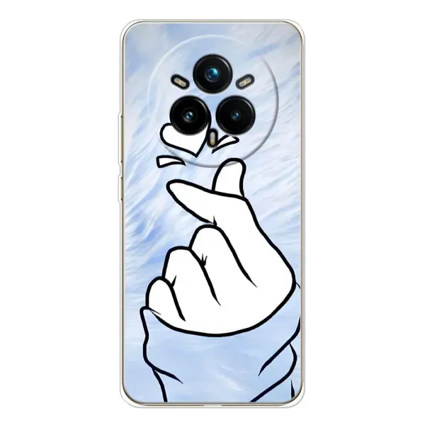 Чехол с рисунком «Сердечка знак» для Realme 14 Pro 5G