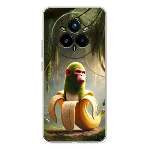 Чехол с мемами тралалело тралала для Realme 14 Pro 5G (Шимпанзини бананини)