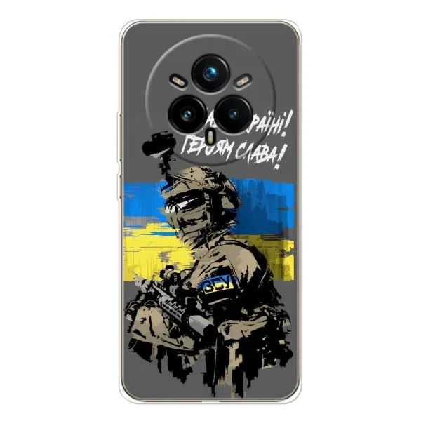 Чехол с рисунком «Слава Украине» для Realme 14 Pro 5G