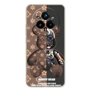 Силиконовый чехол для Realme 14 Pro 5G (Медмедь Луи Виттон)