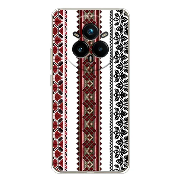 Чехол с рисунком «Вышиваночки» для Realme 14 Pro 5G Чехол с рисунком «Вышиваночки» для Realme 14 Pro 5G