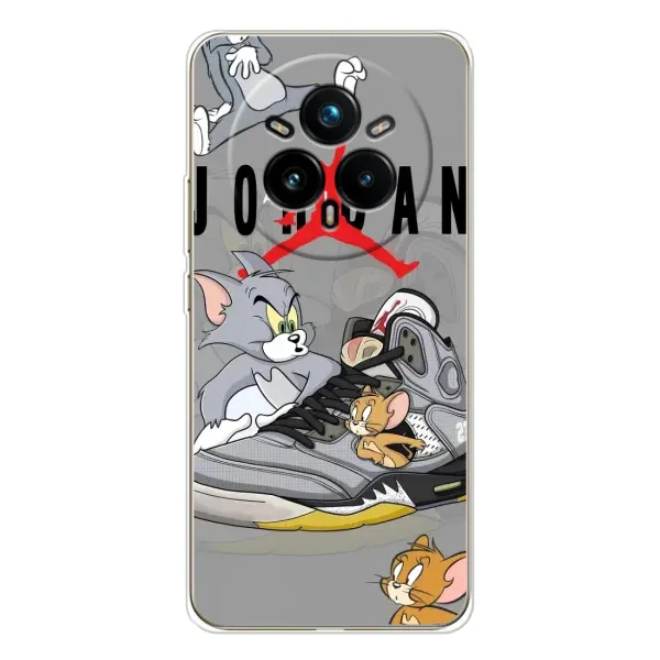 Чехол с рисунком «Air Jordan» для Realme 14 Pro Plus Чехол с рисунком «Air Jordan» для Realme 14 Pro Plus