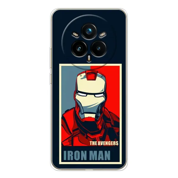 Чехол с рисунком «Art Iron man» для Realme 14 Pro Plus Чехол с рисунком «Art Iron man» для Realme 14 Pro Plus