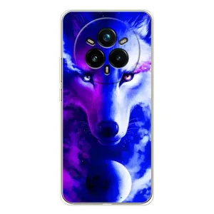 Чехол с Волком на Realme 14 Pro Plus (Арт-Волк)