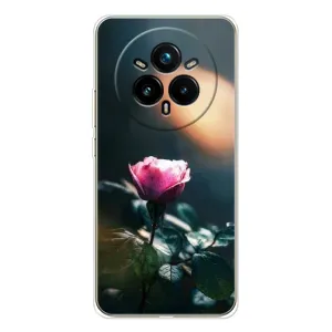 Чехлы с принтом Розочки для Realme 14 Pro Plus (Цветок ночной)