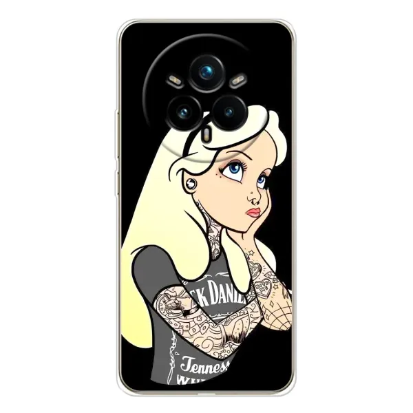 Чехол с рисунком «Девушка обиделась» для Realme 14 Pro Plus