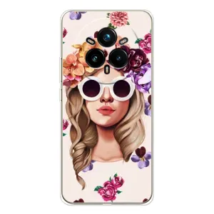 Чехол с картинкой Модные Девчонки Realme 14 Pro Plus (Девушка в очках)