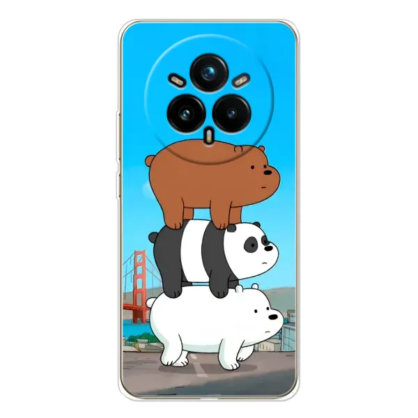 Чехол с рисунком «Друзья» для Realme 14 Pro Plus Чехол с рисунком «Друзья» для Realme 14 Pro Plus
