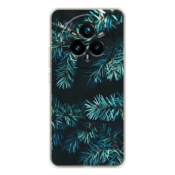 Чехол с рисунком «Ель» для Realme 14 Pro Plus Чехол с рисунком «Ель» для Realme 14 Pro Plus