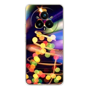 Чехол Новогодняя Елка на Realme 14 Pro Plus (Гирлянды)