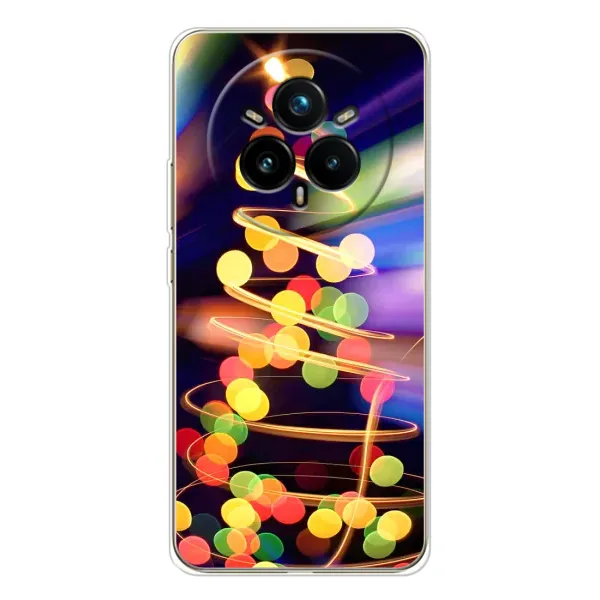 Чехол с рисунком «Гирлянды» для Realme 14 Pro Plus Чехол с рисунком «Гирлянды» для Realme 14 Pro Plus
