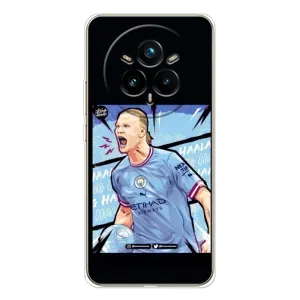 Чохли з принтом на Realme 14 Pro Plus Футболіст (гол Ерлінг Холанд)