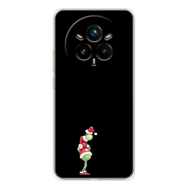 Чехол с рисунком «Гринч на чорном» для Realme 14 Pro Plus