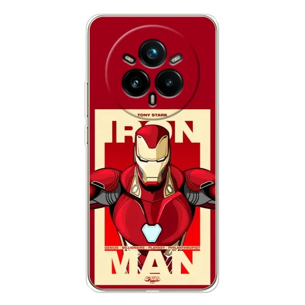 Чехол с рисунком «Iron man» для Realme 14 Pro Plus Чехол с рисунком «Iron man» для Realme 14 Pro Plus
