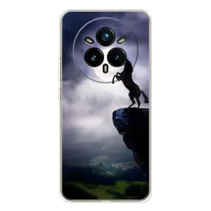 Чехлы с изображением разных животных для Realme 14 Pro Plus (Лошадь)
