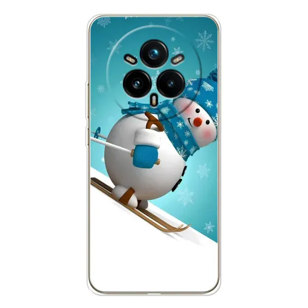 Чехол с рисунком «Лыжник» для Realme 14 Pro Plus Чехол с рисунком «Лыжник» для Realme 14 Pro Plus