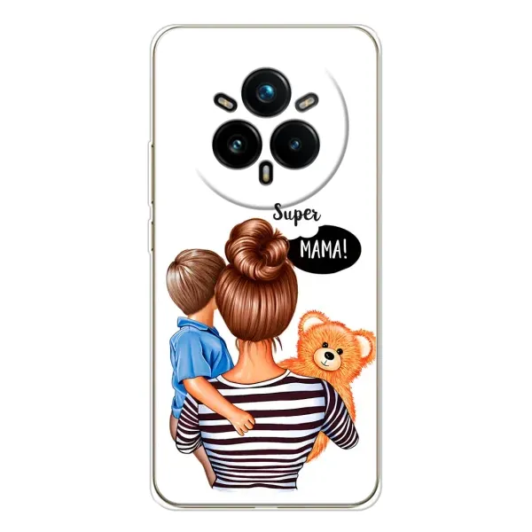 Чехол с рисунком «Мама и сын» для Realme 14 Pro Plus