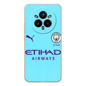 Силиконовые Чехлы принт Футбол на Realme 14 Pro Plus (Man City)