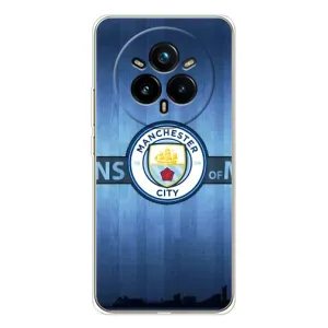 Силиконовые Чехлы принт Футбол на Realme 14 Pro Plus (ManCity)