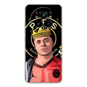 Чохол (TPU) з Футболістом на Realme 14 Pro Plus (Mbappe King)