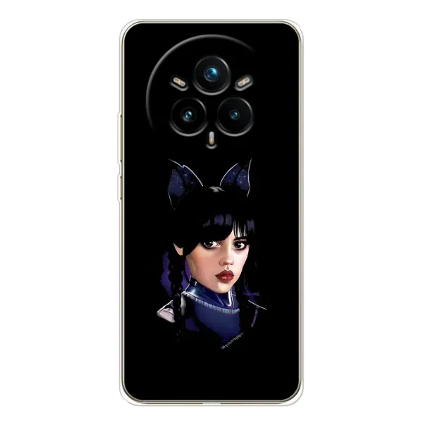 Чехол с рисунком «Милая Уэнсдей» для Realme 14 Pro Plus Чехол с рисунком «Милая Уэнсдей» для Realme 14 Pro Plus