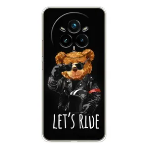 Чехол с рисунком «Модный Мишка» для Realme 14 Pro Plus