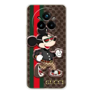 Чехлы Бренд GUCCI для Realme 14 Pro Plus (Маус Гуччи)