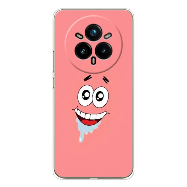 Чехол с рисунком «Мордочка Патрика» для Realme 14 Pro Plus