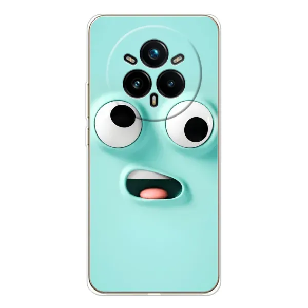 Чехол с рисунком «Забавное мятное лицо» для Realme 14 Pro Plus Чехол с рисунком «Забавное мятное лицо» для Realme 14 Pro Plus