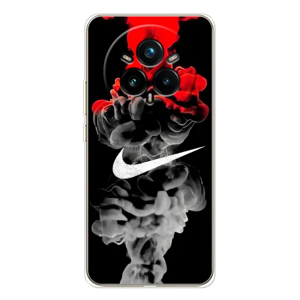 Чехол с рисунком «Nike дым» для Realme 14 Pro Plus Чехол с рисунком «Nike дым» для Realme 14 Pro Plus