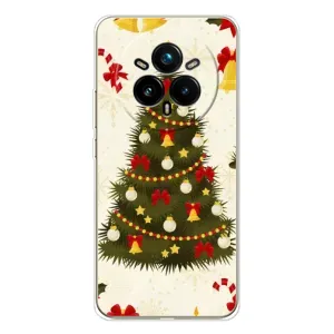 Чехол Новогодняя Елка на Realme 14 Pro Plus (Новогодний принт)