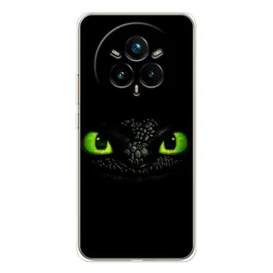Чехол дракон Беззубик для Realme 14 Pro Plus (Глаза Беззубика)